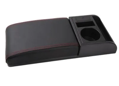 

Car Armrest Cushion Center Console Arm Rest Pad with Dual USB Port Cup Holder Fit for Most Car car car car car
