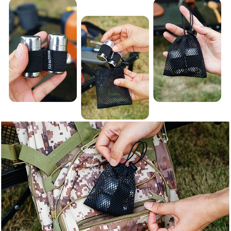 Мини-410 Бутылка для приправ из нержавеющей стали набор 2 предметов портативная