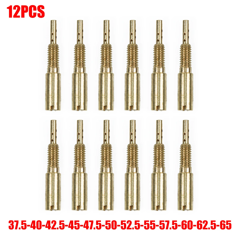 

12pcs Pilot Jets New Sub-injectors Pilot Jets Slow Jet 28mm Gloden Practical