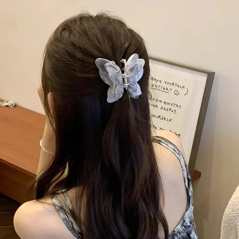 Clip de garra mariposa трехмерный для женщин клипса с зажимом загадования изысканный