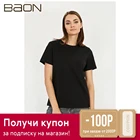 Базовая женская футболка с o-вырезом Baon B231204