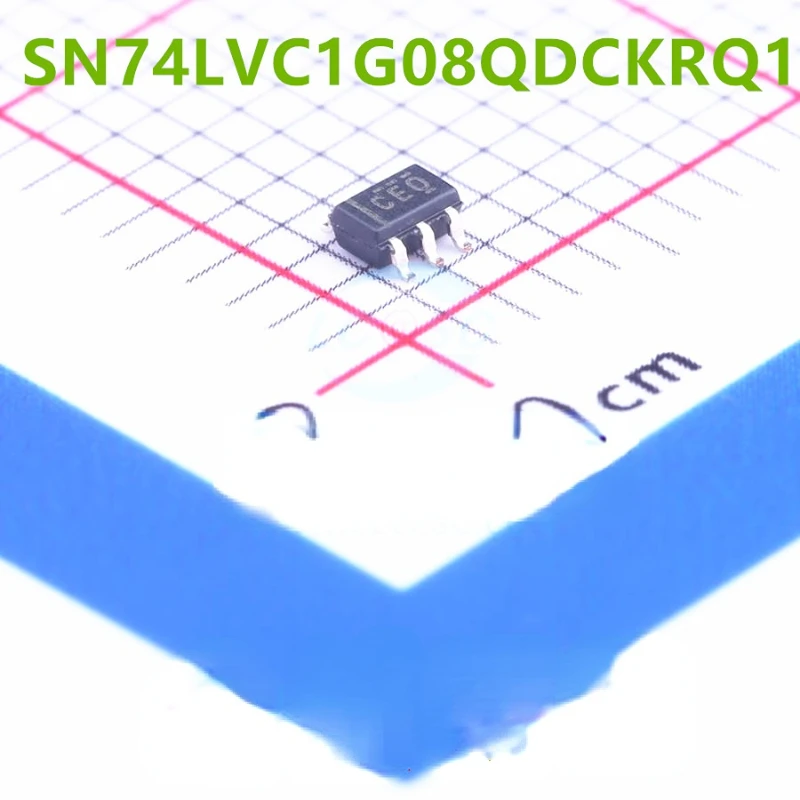 10pcs New and original SN74LVC1G08QDCKRQ1 Screen printing:CEO SC70-5 Car logic chip buffer SN74LVC1G08QDCKRQ1 SC70-5 CEO