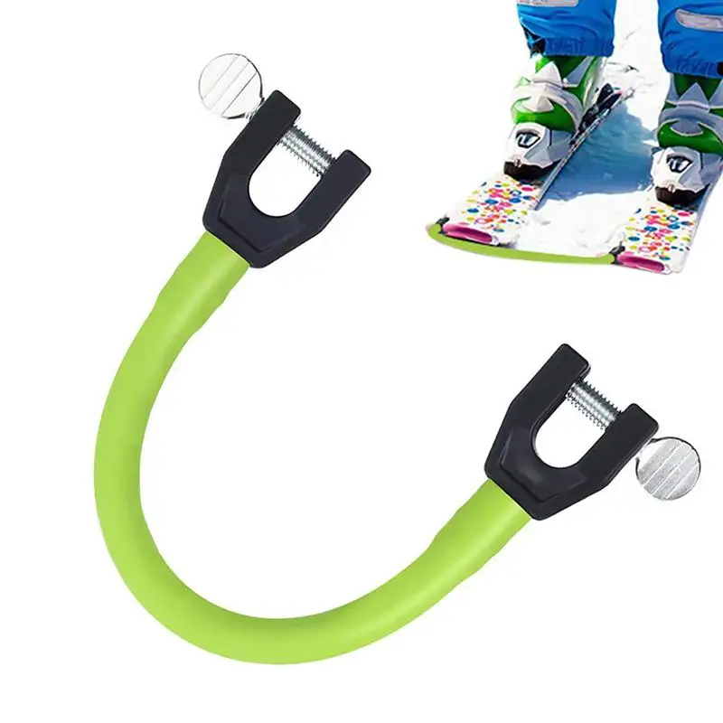 

Ski Tip Connector Ski Straps With Latex Rope Useful Ski Practice Aid For Adults Kids Beginners Easy To Carry And Use With Grear