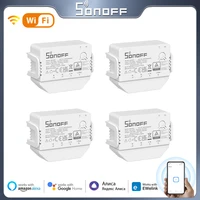 sonoff mini r3 16a wifi bluetooth smart switch 16a no neutral wire required smart switch relay remote control via ewelink alexa
