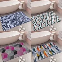nordic geometric patterns floor mat bathroom decor carpet non slip for living room bedroom kitchen welcome doormat balcony mats