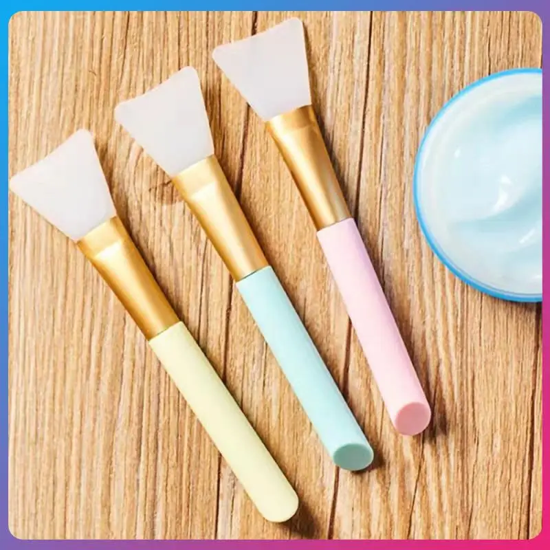 

1pcs Diy Mask Tool Mud Cream Brushes Soft Cream Gel Applicator Silicone Mask Brush Face Mask Brush Beauty Tool Skin Care Tool