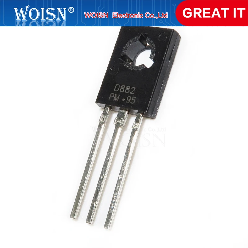 Триодный транзистор D882 2SD882 3A/40V TO-126 NPN 20 шт./лот новый оригинальный Триод - купить