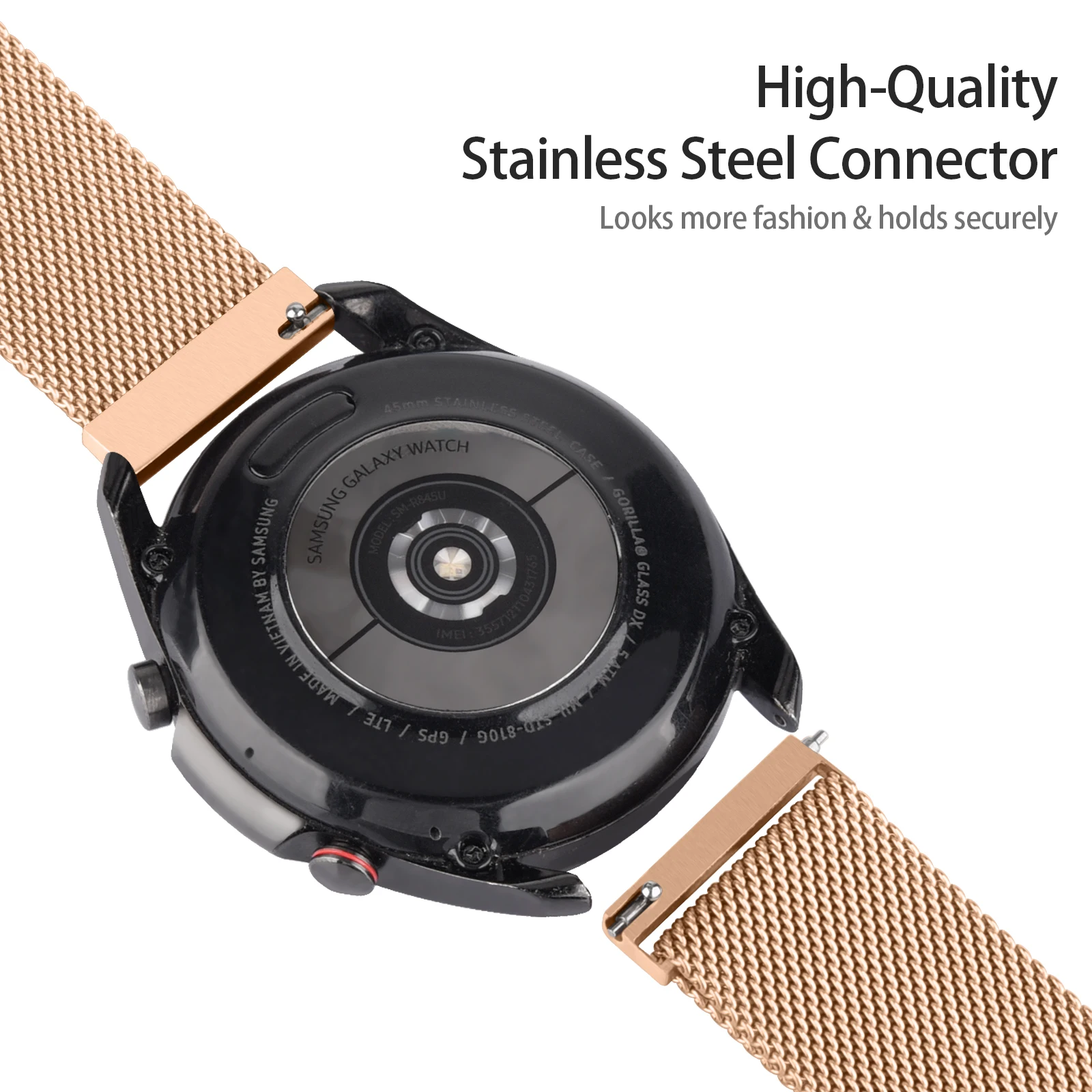 20mm 22mm Magnetic Strap For Haylou RS4 Plus/RS4/LS02 Smart Watch Metal Band For Haylou GST/RT2/RS3 LS04/LS05S Strap Bracelet