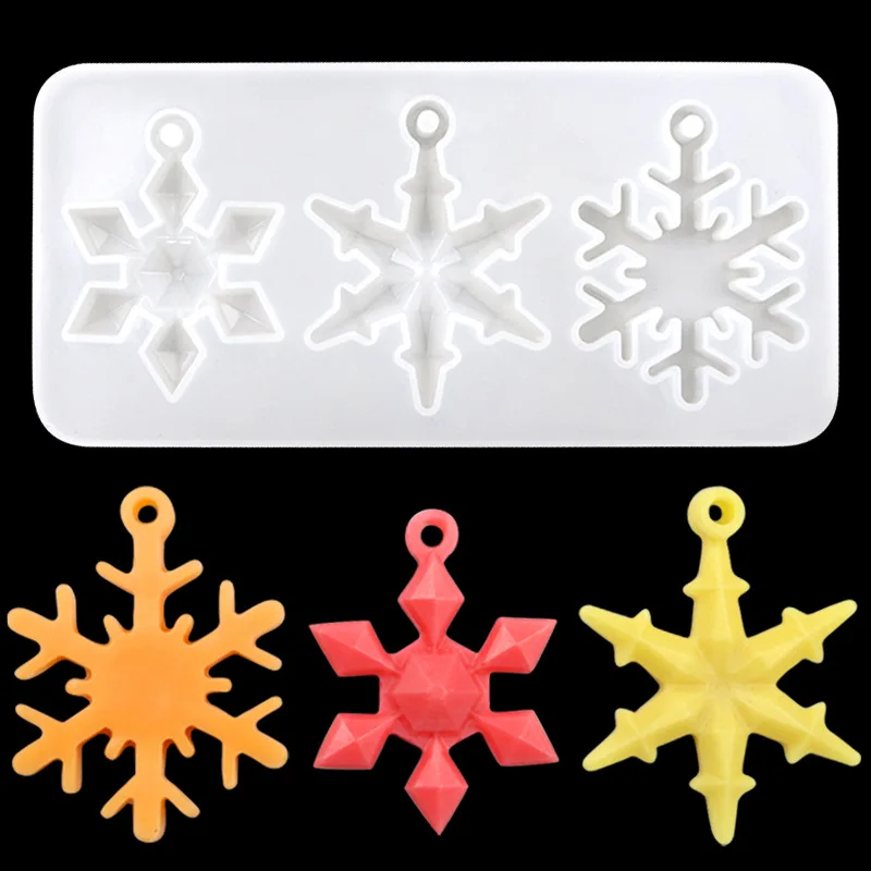 3 концертные снежинки форма для кристалла ручной работы креативного украшения