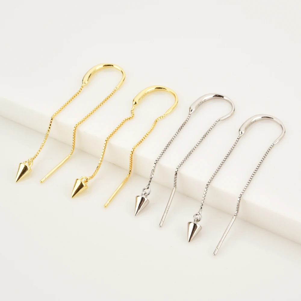 Серьги ANDYWEN искусственное украшение Шпилька с резьбой роскошные украшения в