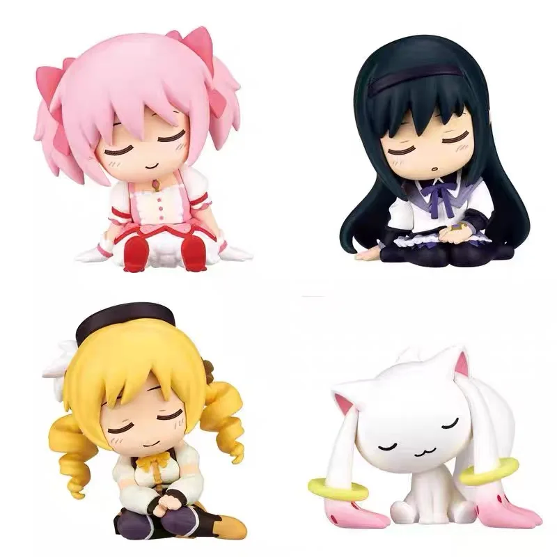 Фото Фигурка Puella Magi Madoka Magica Gacha Kaname Madoka Tomoe Mami Akemi Homura Incubator Gashapon Model Toys №1