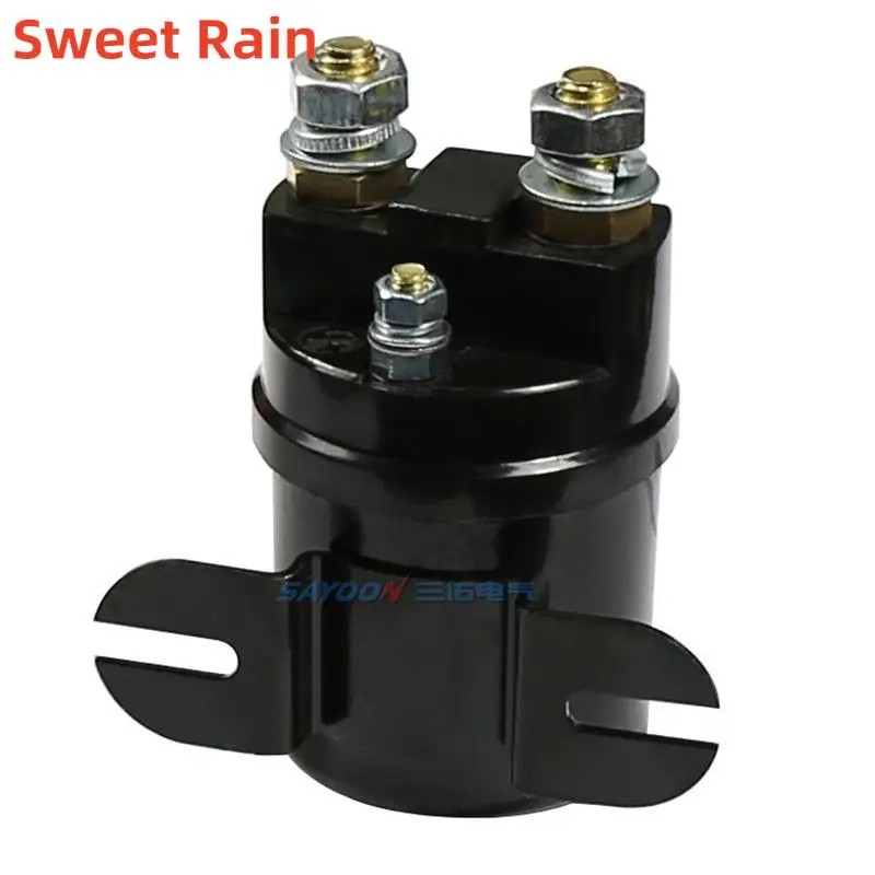 Контактор постоянного тока SAYOON SDC15-100A QCC15-100A реле мощности стартера 12 В 24 36 48 60 72 120