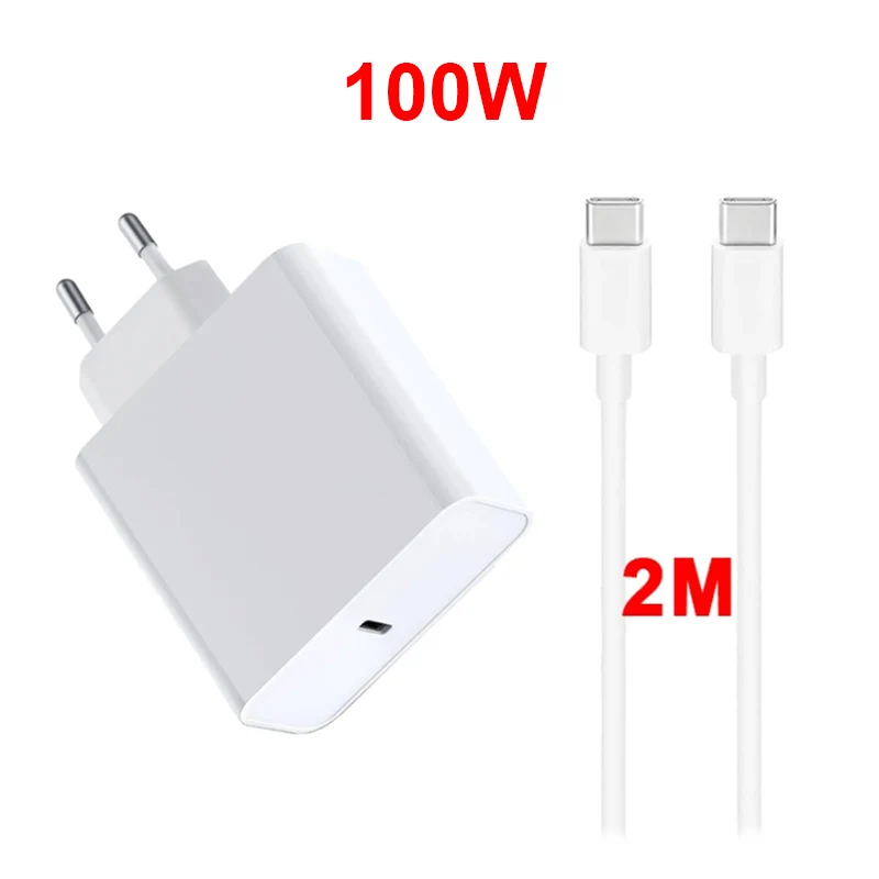 Адаптер питания USB Type-C 100 Вт 65 зарядное устройство для Macbook Pro Lenovo DELL HP Xiaomi