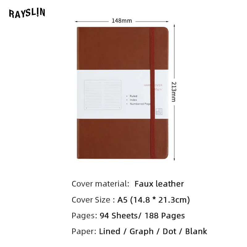 Блокноты А5 с жесткой обложкой из искусственной кожи на шнурке журнал линейный