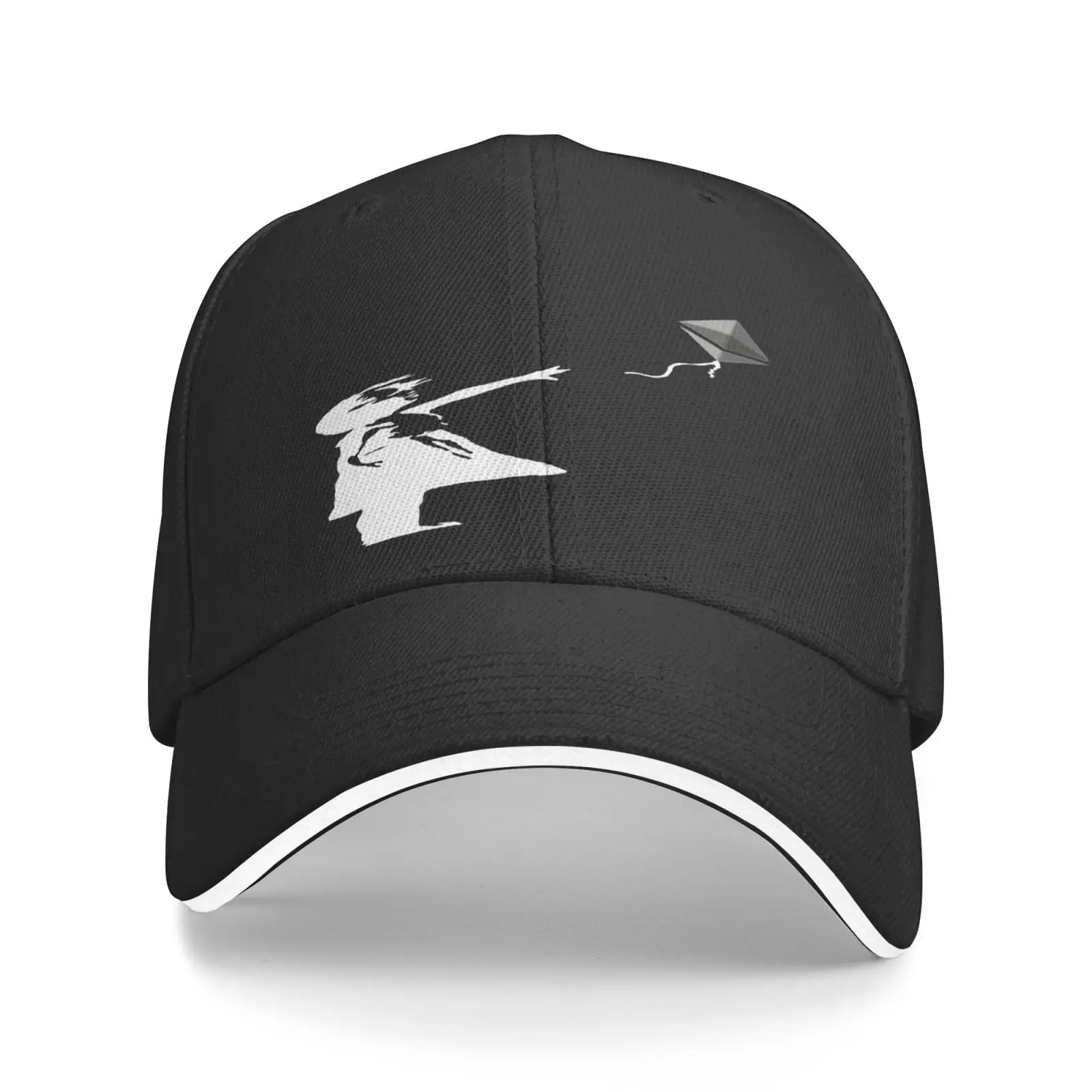 

Кепка с принтом эфириума для мужчин и женщин, ковбойские шапки, берет, летняя дизайнерская шапка