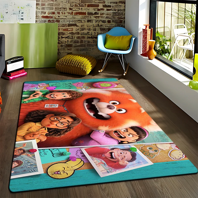 

Hot Truning Red Art Printed Carpet for Living Room Large Area Rug Black Soft Carpet Home Decoration Mats Boho Rugs Dropshipping