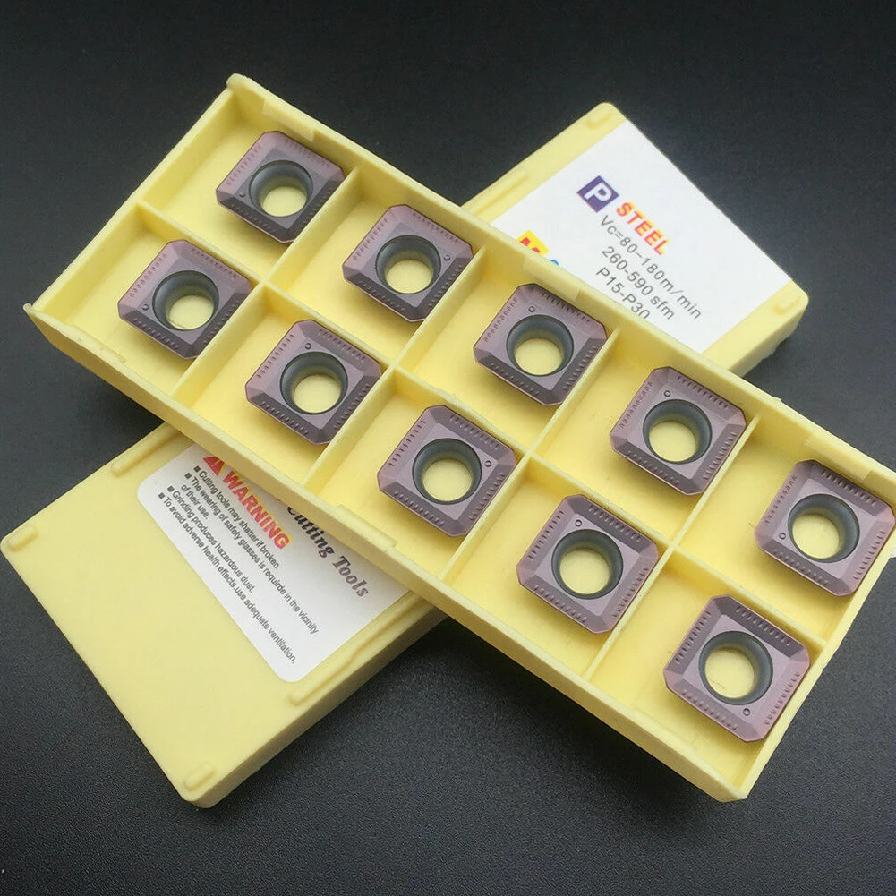 

10PCS SEKT1204 AFTN-XM LF6018 Carbide Milling Cutter Carbide Inserts SEHT1204 CNC External Turning Tool Lathe Turning Insert