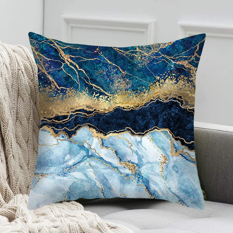 

18 Inches Decorative Pillow Covers Unique Design Pillow Cases With Invisible Zipper For Sofa Livingroom Bedroom(4PCS)