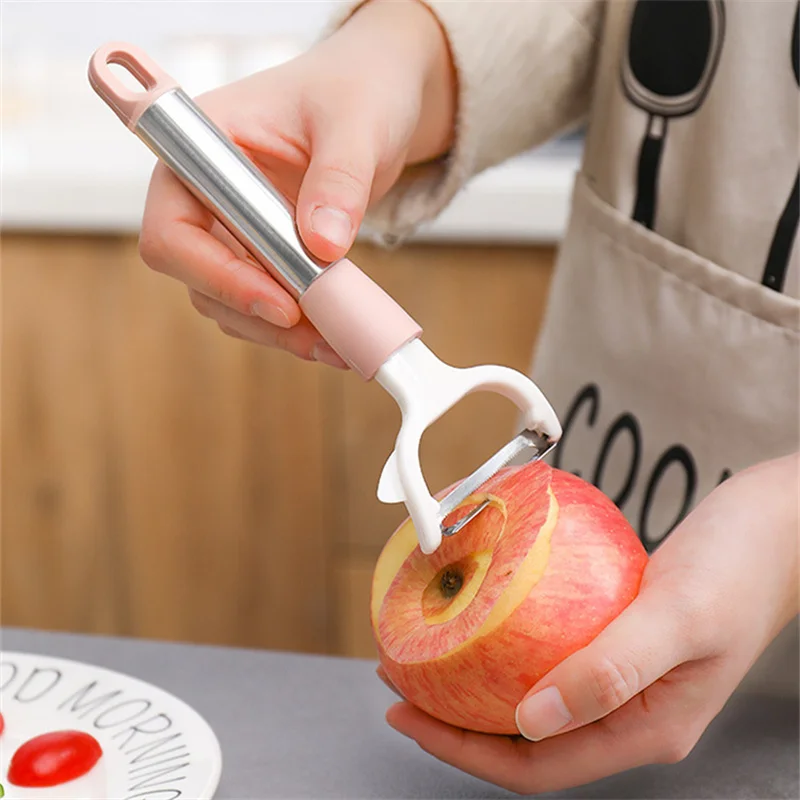 

Vegetable Chopper Fruit Cutter Potato Hand Apple Peeler Kawaii Kitchen Accessories Utensils Useful Gadgets Tools Best Seller