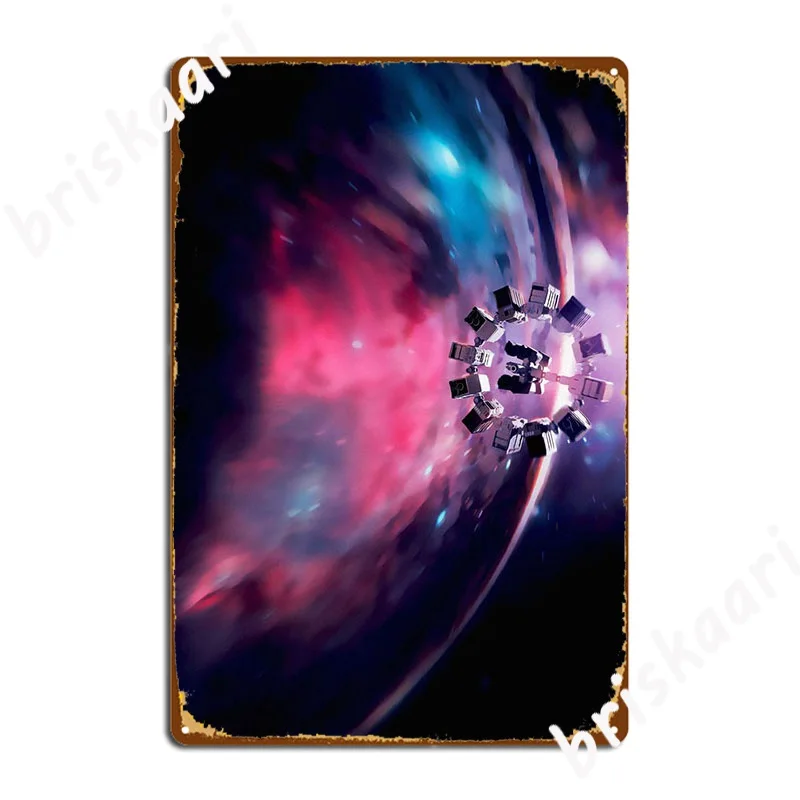 

Interstellar Metal Sign Plaques Club Party Pub Garage Design Tin Sign Poster
