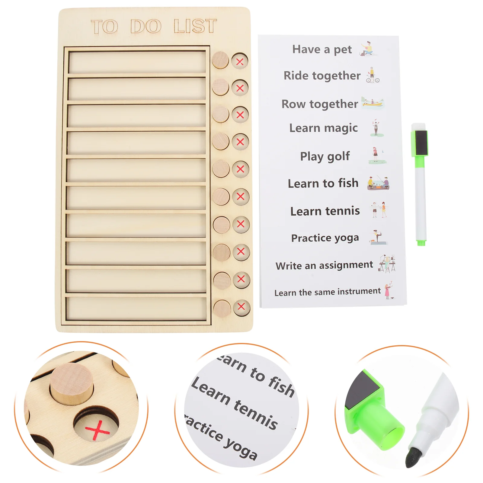 

Chart Board Planning Chore Schedule Planner Daily Do Kids List Message Weekly Behavior Portable Students Supplies Memo Reminder