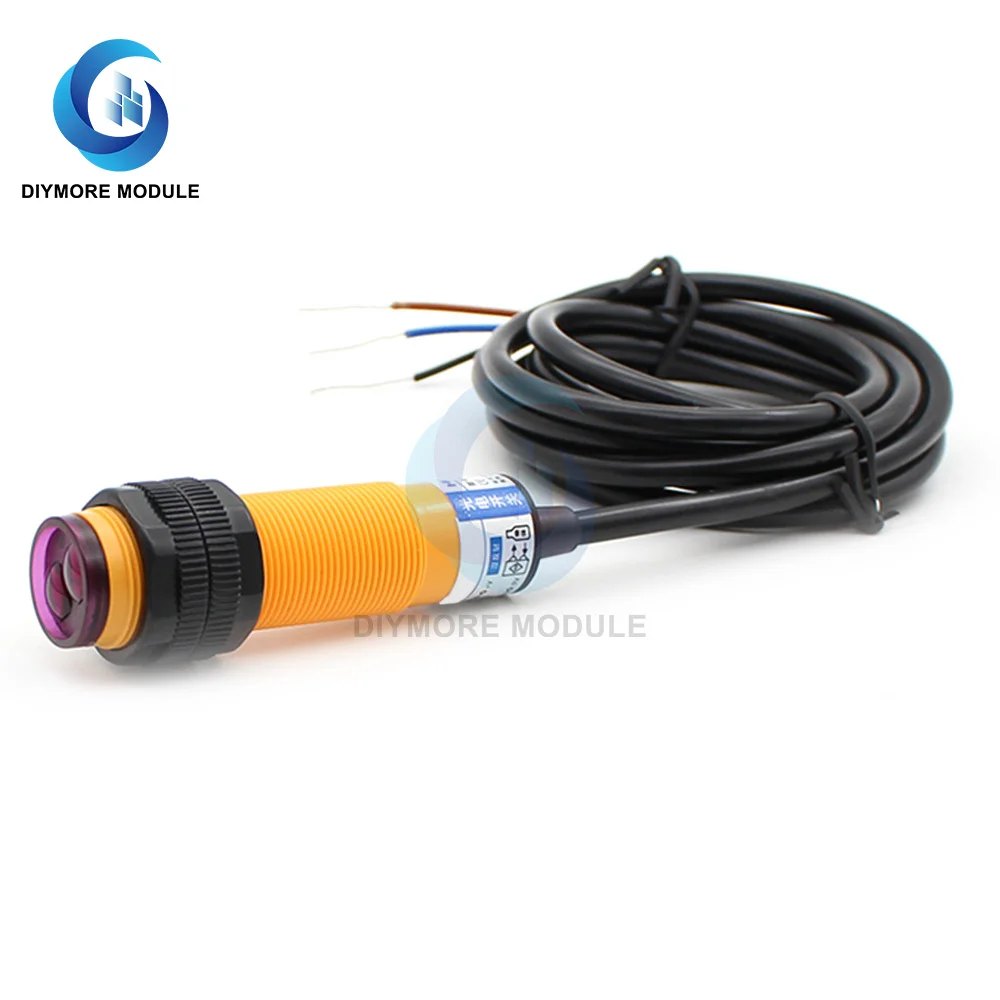 Фотоэлектрический сенсорный выключатель E3F-DS30Y1 Y2, инфракрасный светильник AC 220 В, два провода, нормально открытое/нормально закрытое диффузное отражение