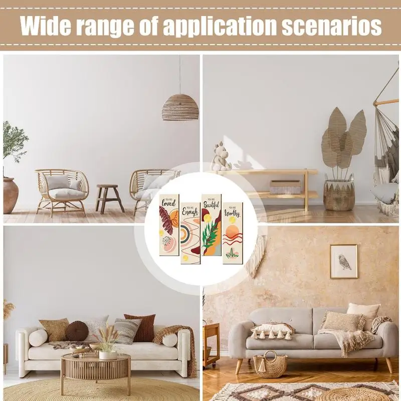 ć Znak Relax Soak Unwind Breathe Rustykalna dekoracja ścienna łazienki Łazienka Tabliczka Farmhouse Laundry Room Decor