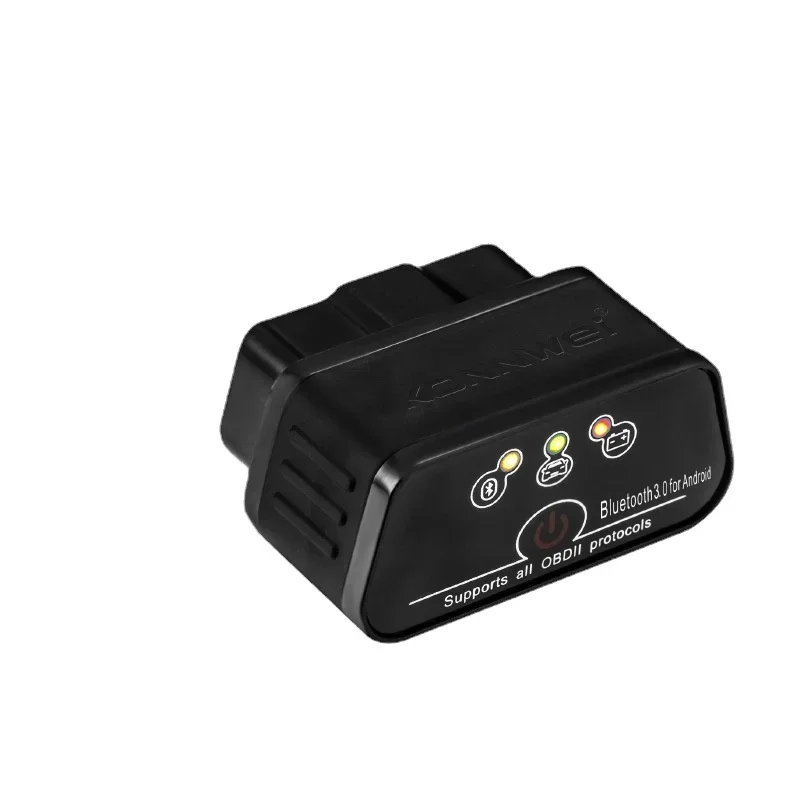 Фото Можно разрешить KONNWEI KW903 ELM327 V1.5 Bluetooth OBD Детектор инструментов для диагностики неисправностей автомобиля №3