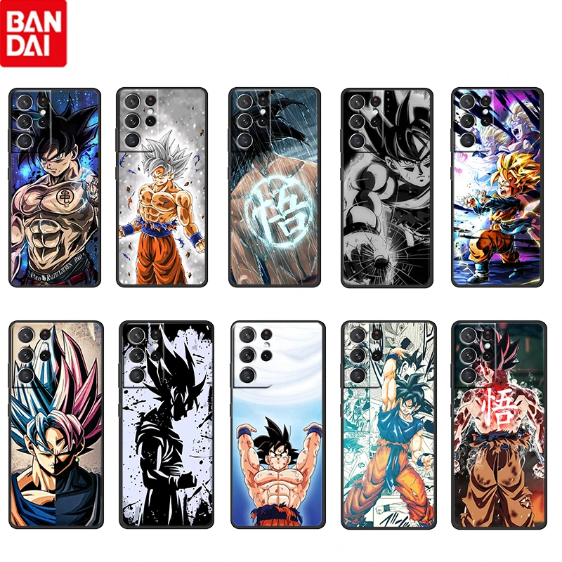 

Anime Dragon Ball Logo For Samsung Galaxy S22 S21 S20 Ultra Plus Pro S10 S9 S8 S7 4G 5G Soft Black Phone Case Funda Coque Cover