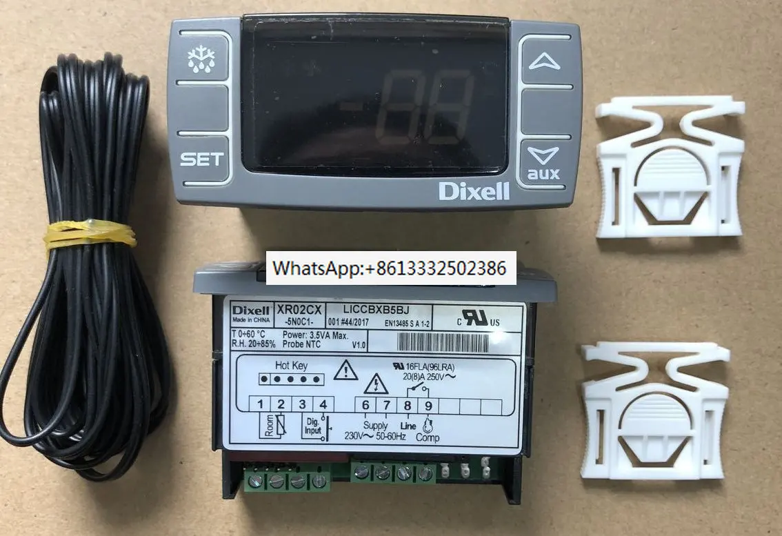 Термостат DIXELL XR02CX-5N0C1 XR03CX-5N0C1 XR06CX-5N0C1 XR70CX-5N1C 3, новый оригинальный термостат с датчиком