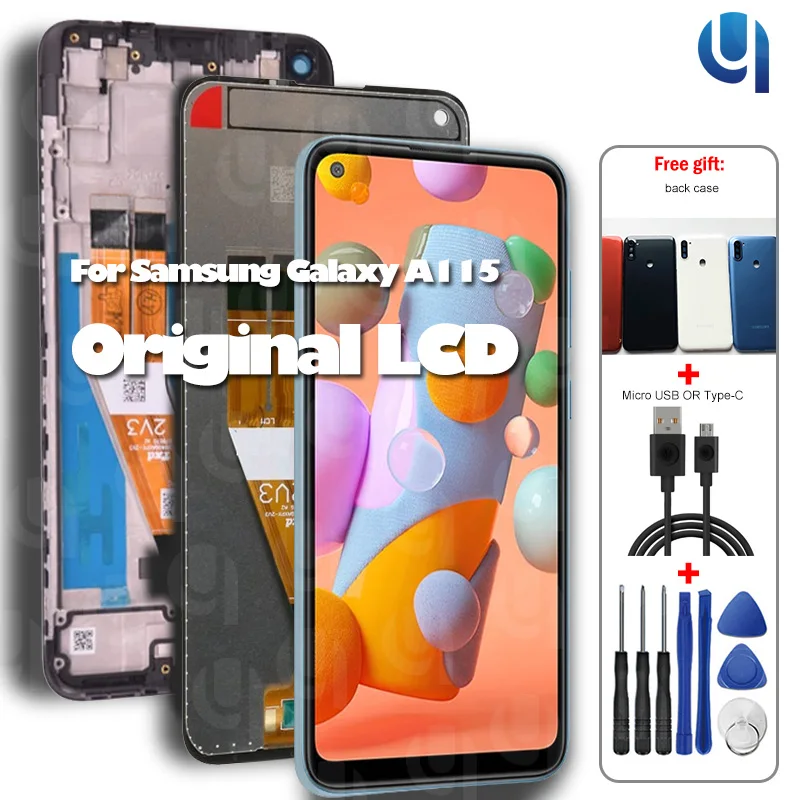 Tanie Super AMOLED Do SAMSUNG GALAXY A31 A315 Wyświetlacz LCD Z Ekranem Dotykowym Digitizer Montaż Do Samsung SM-A315F A315F/DS A315G