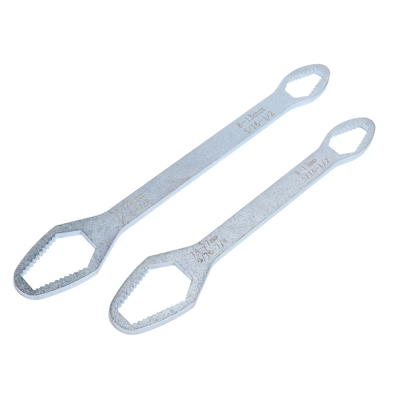 

Точечные товары универсальный ключ Torx с двойной головкой самозатягивающийся Трещоточный ключ 8-22 мм Регулируемые гайки гаечный ключ