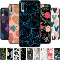 for huawei y8p case soft phone cover for huawei y8p 2020 y 8p aqm lx1 back covers y7a y7p bumper cases oil painting