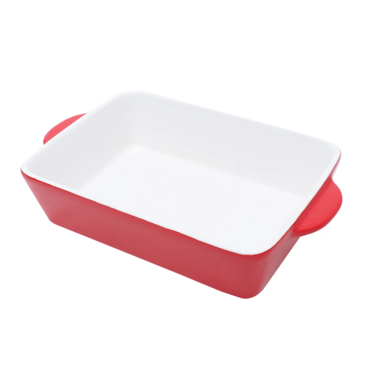 

Home Pizza Oven Ceramic Rectangular Baker Bakeware Ceramic Baking Pan Roasting Lasagna Pan Ceramic Roasting Plate Dinner Party