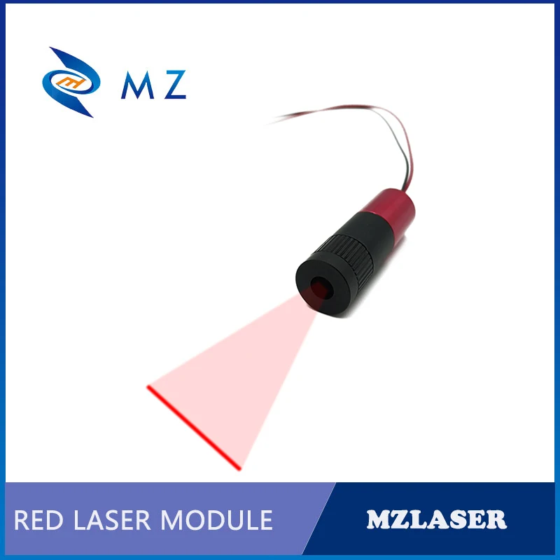 

Red Line Laser Module D12mm 660nm 3V 50mW Adjustable Focusing High Quality