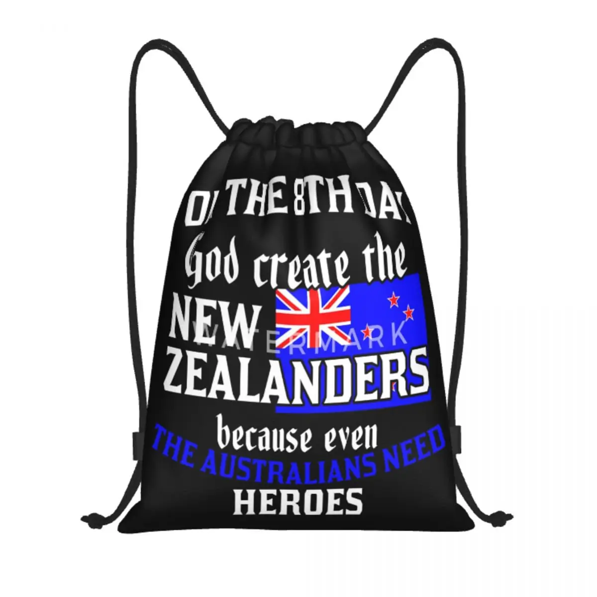 

Сумка на шнурке из Новой Зеландии, рюкзак с индивидуальным дизайном, вместительная сумка, хороший подарок