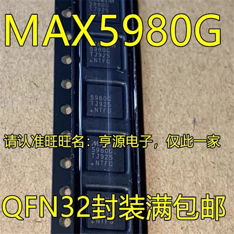 

1-10PCS MAX5980GTJ+T MAX5980G 5980G QFN-32