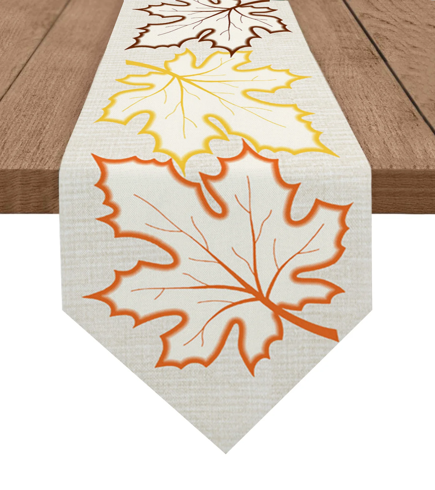 

Thanksgiving Autumn Maple Leaf Table Runner Wedding Party Decor Tablecloth Holiday Kitchen Table Decor Table Runner