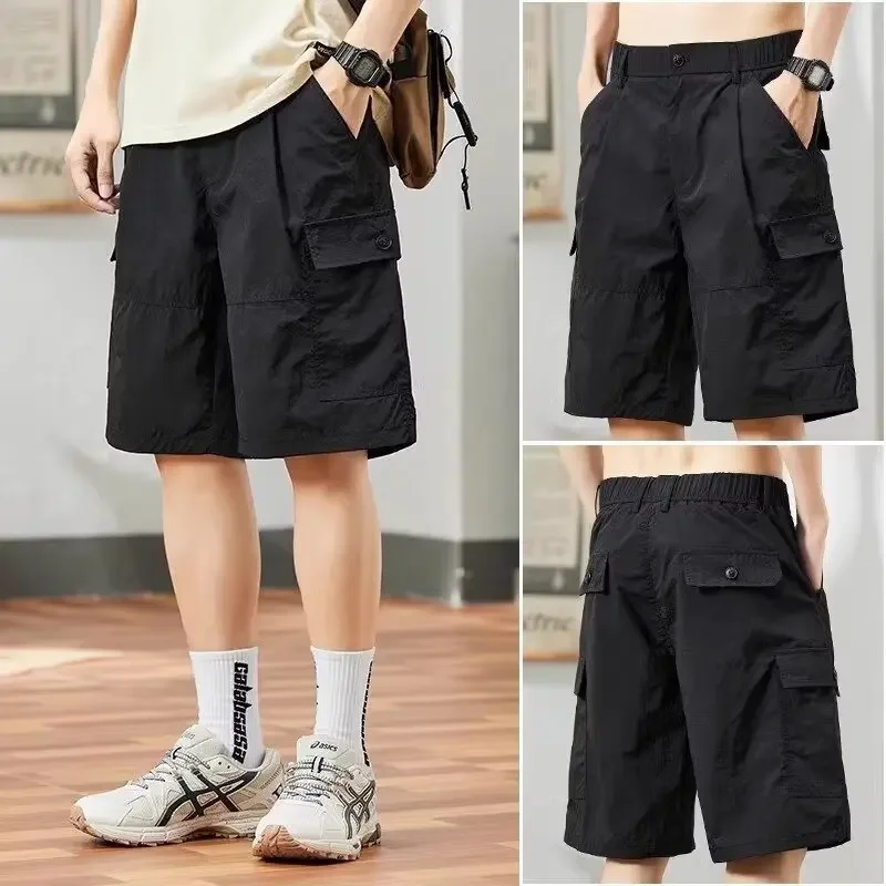 Модные брендовые мужские повседневные свободные рабочие шорты в американском
