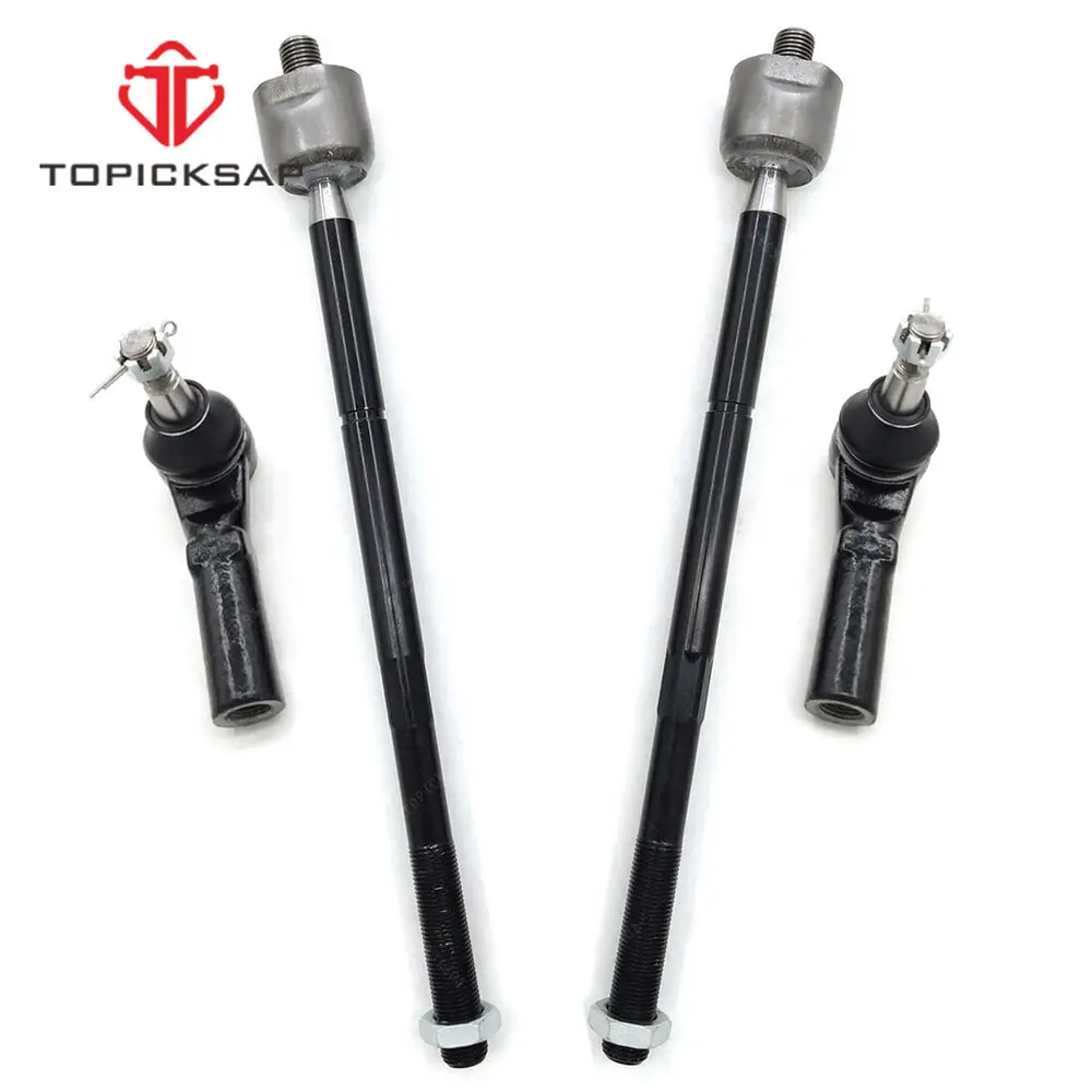 

TOPICKSAP Tie Rod Kit Inner & Outer LH RH Front Set of 4pcs for Chrysler 300 Dodge RWD 2011 2012 2013 - 2019 68156902AA