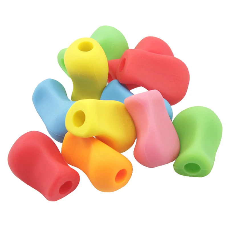 

1Pcs Silica Gel Children Pencil Holding Practise Device Correcting Writing Posture Grip Holder Children Students Stationery
