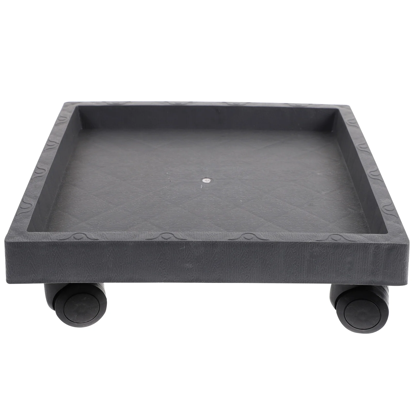 

Plastic Pallet Stand Pallet Planter Caster Trolley Flower Pot Easy Moving Wheel Rollers