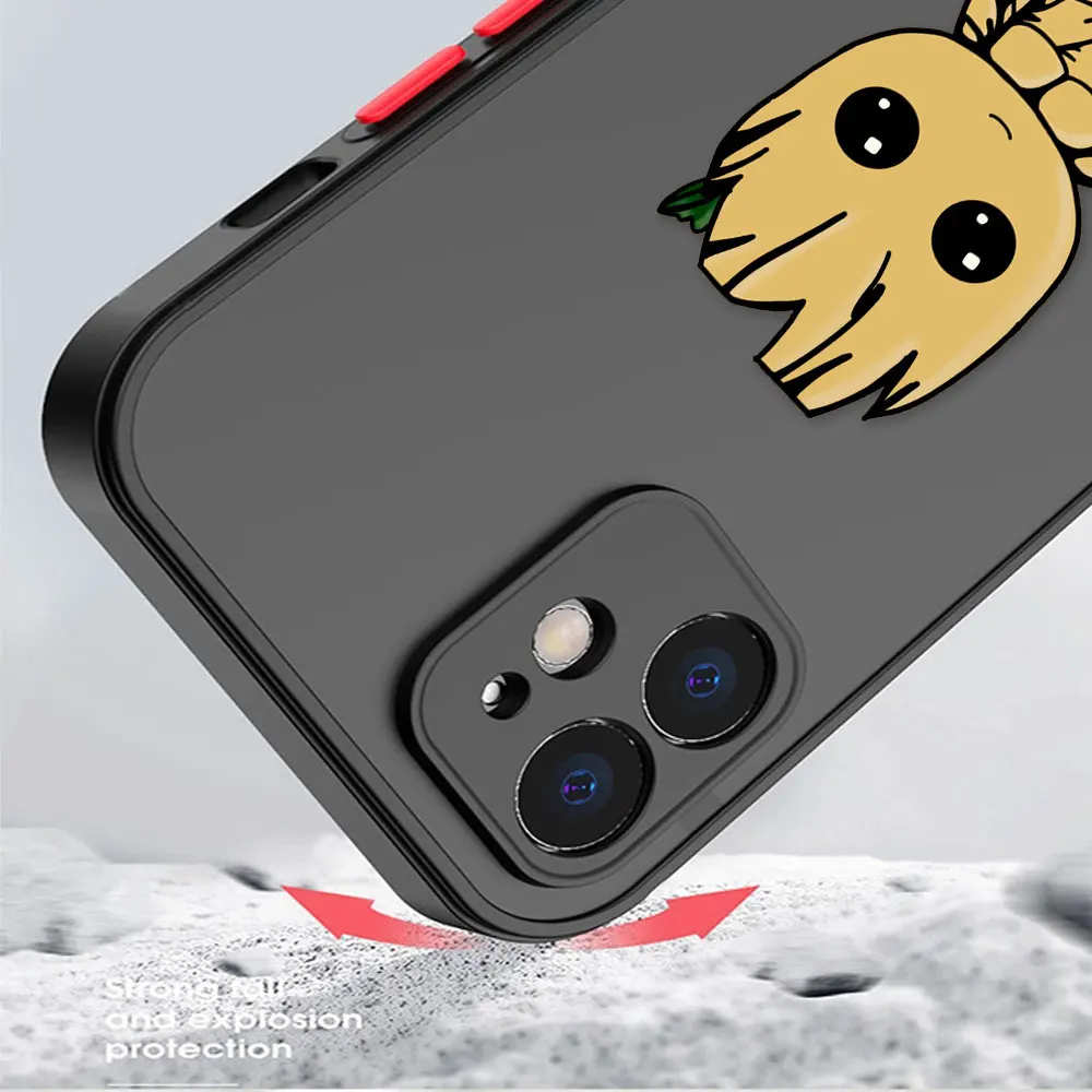 Marvel Lovely Groot Matte Phone Case For OPPO REALME 11 NARZO 60X 30 50 60 50A 50I 20 30A 2T 2 PRO PLUS PREME 5G