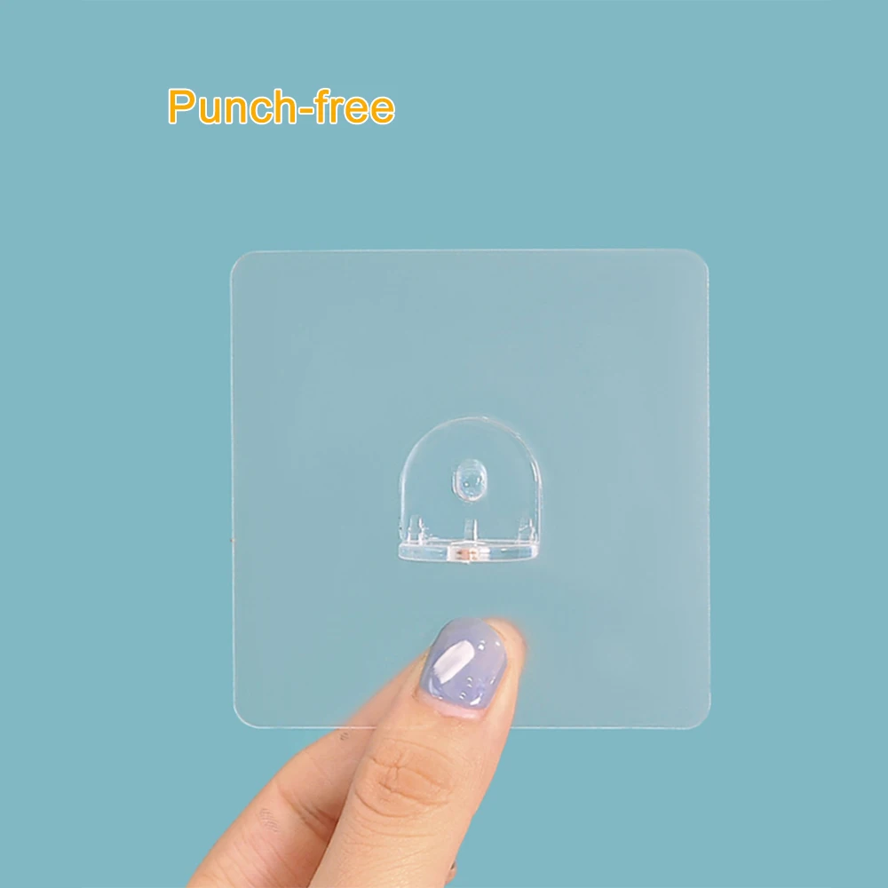 

Clapboard Hook Punch-Free Layered Partition Bracket Strong Adhesive Clapboard Hook Multi-Function Support Hooks Self Sticky