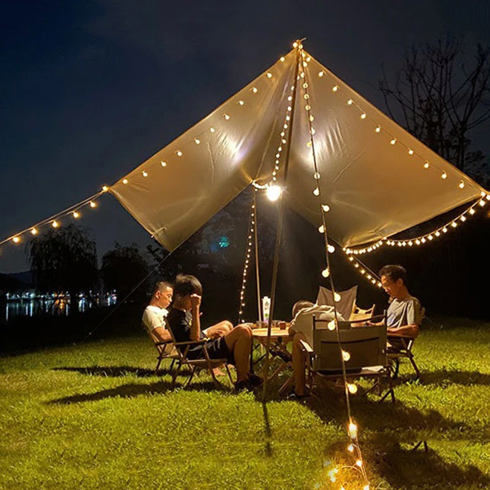 

Outdoor Bubble Ball Decorative Lights LED Fairy Hanging Decoration for Outdoor Camping Outside Backyard Tent Garden Lawn