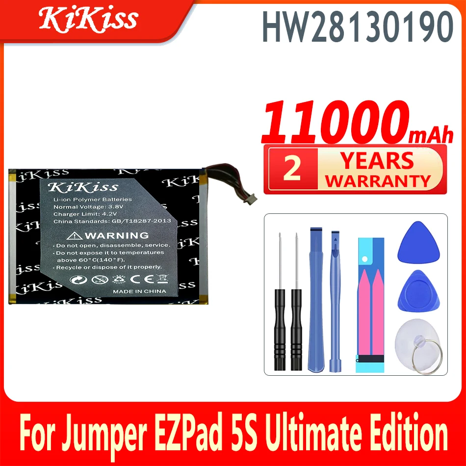 

11000mAh KiKiss 100% New Battery HW28130190 (EZPad 5S) For Jumper EZPad 5S Ultimate Edition Laptop Batteries