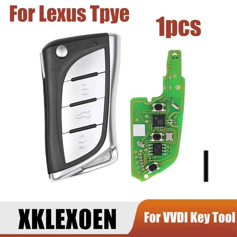 

For Xhorse XKLEX0EN Wire Remote Key Fob 3 Buttons For Lexus Type For VVDI Key Tool
