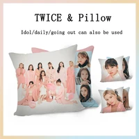 kpop twice square cushion cover pillow sofa bedroom throw pillows home car decorative home supplies lim na yeon