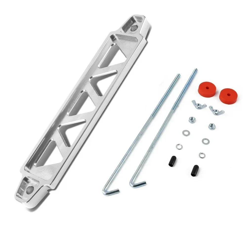 

218 мм/190 мм алюминиевый Универсальный держатель для автомобильного аккумулятора для Honda Civic EK EG