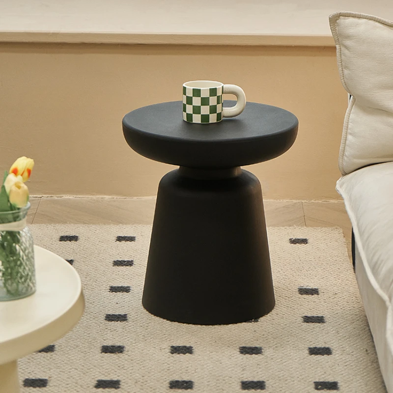 

Маленькие скандинавские журнальные столики, минималистичные круглые уличные современные журнальные столики для гостиной, боковые мини-столы, домашняя мебель SR50CT